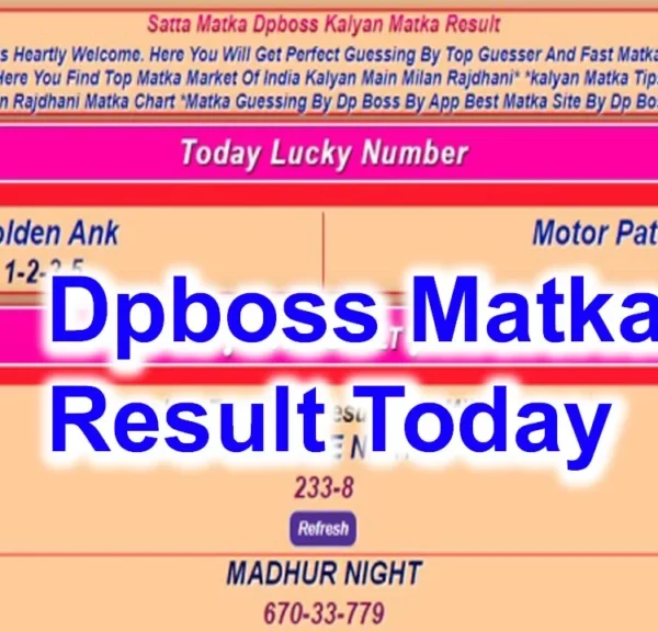 DPBOSS Kalyan Matka