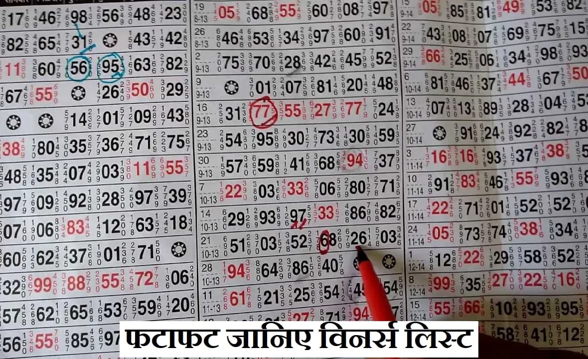 KALYAN CHART