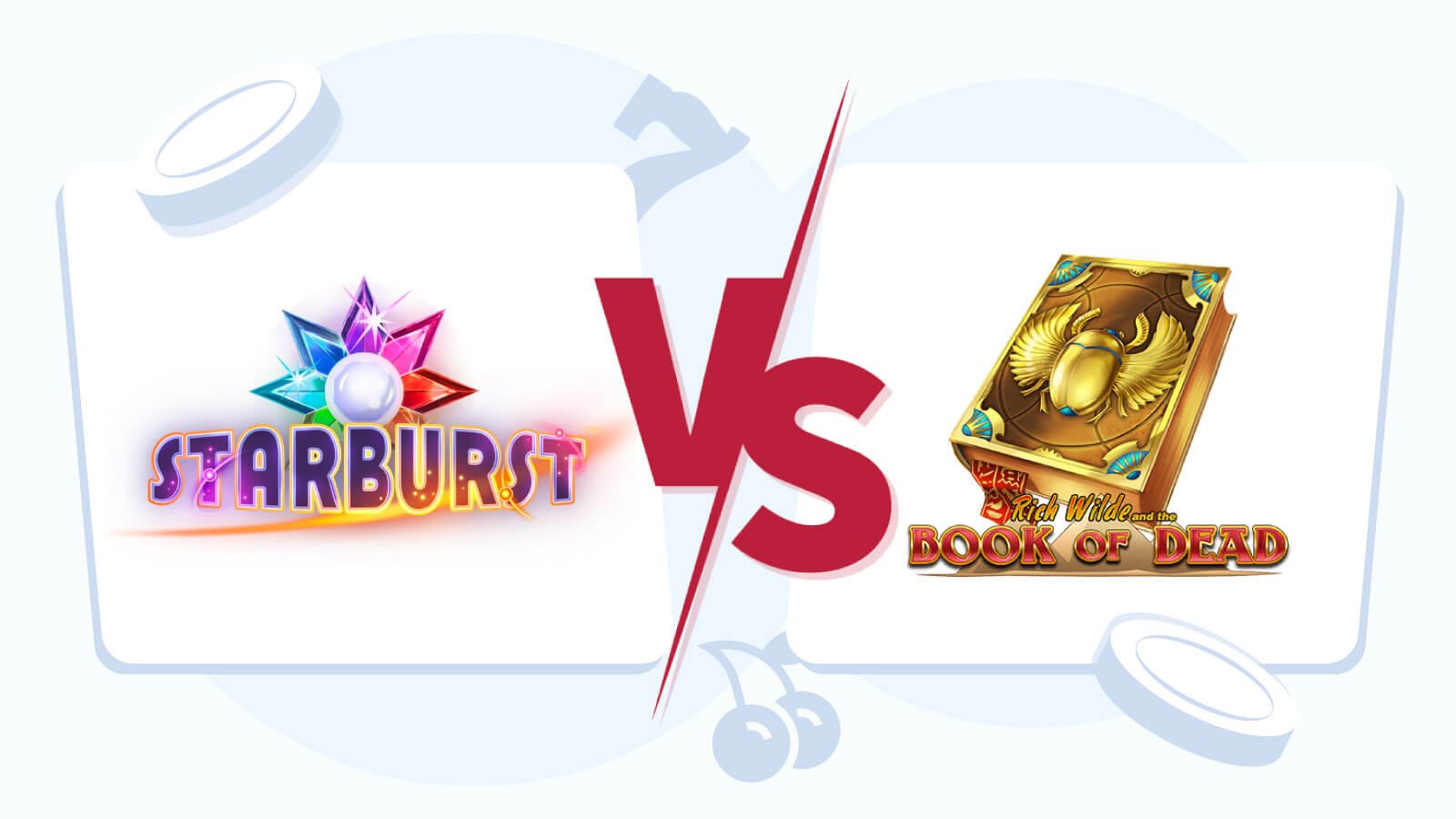 Starburst vs. Book of Dead