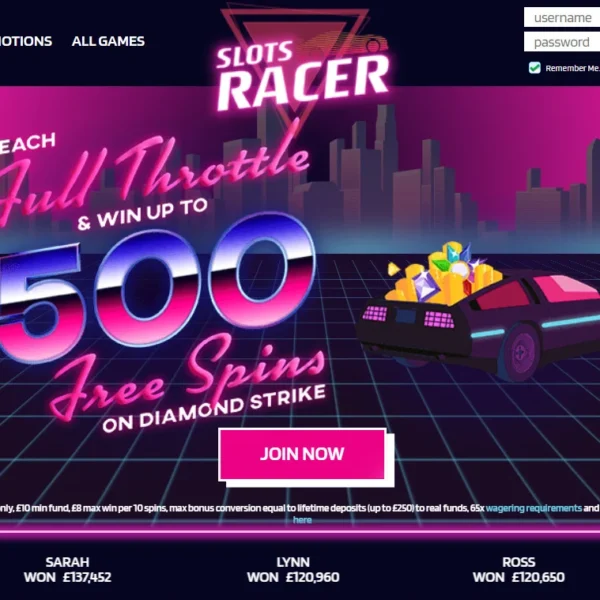 SlotsRacer Tournaments 2025