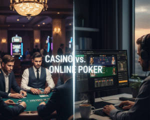 Casino vs. Online Poker